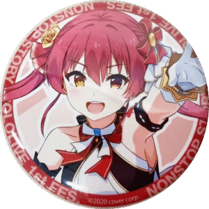 ホロライブ 1st fes. ノンストップ・ストーリー ノンストップ缶バッジ 宝鐘マリン 買取