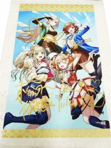Blitz Wing 特製掛け軸  Blitz Wing Fes 2023 道明寺ここあ 松永依織 朝倉杏子 皇美緒奈 買取
