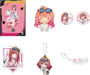 一番くじ ホロライブ ReGLOSS リグロス 一条莉々華 ビジュアルボード ちょこのっこフィギュア 缶バッジ 2WAYアクリルスタンド ラバーチャーム 買取