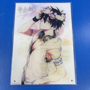 夢追翔 複製直筆サイン・メッセージ入りアクリルパネル 誕生日2020 買取