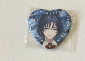 にじさんじ 花籠つばさ【Rose Valentine】バレンタイン 缶バッジ グッズ 買取